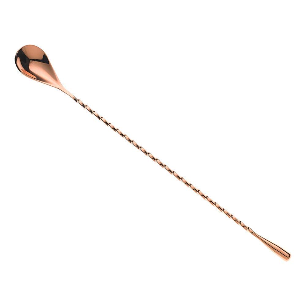 NJ Teardrop Bar Spoon，Twisted Design Bar Spoon