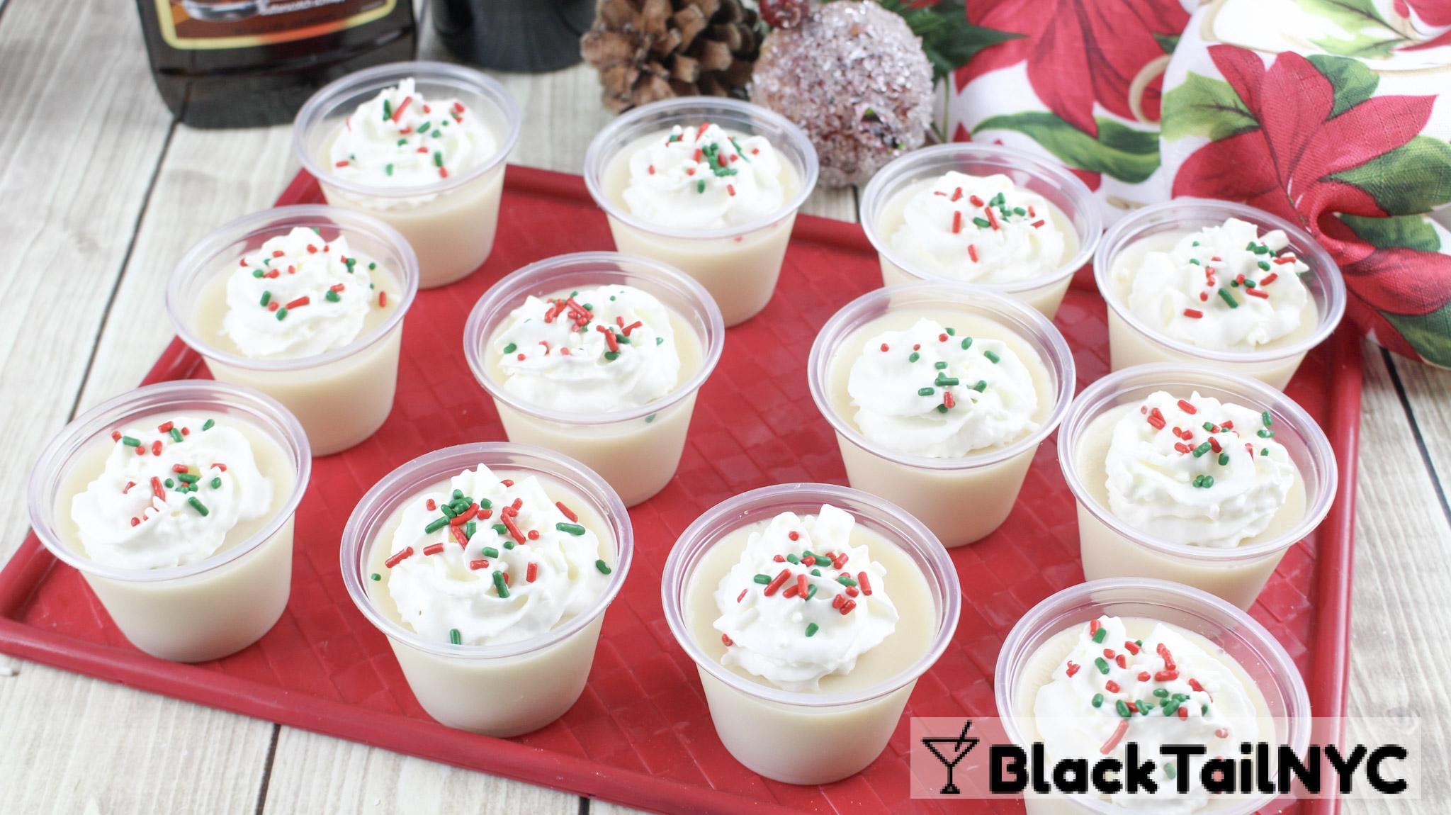 Christmas Pudding Shots Recipe